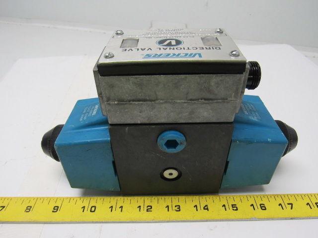 Vickers 02-127554  PA5DG4S4-LW-010C-B-60 Hydraulic Directional Control Valve