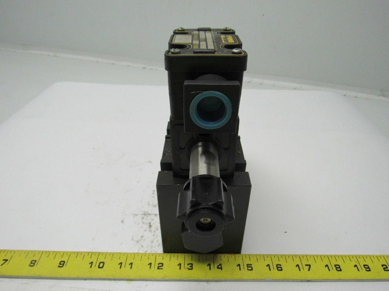 Parker Complete Mod D31VW20D4NYCF Pilot Valve Mod D1VW20DNYCF Hydraulic Valve