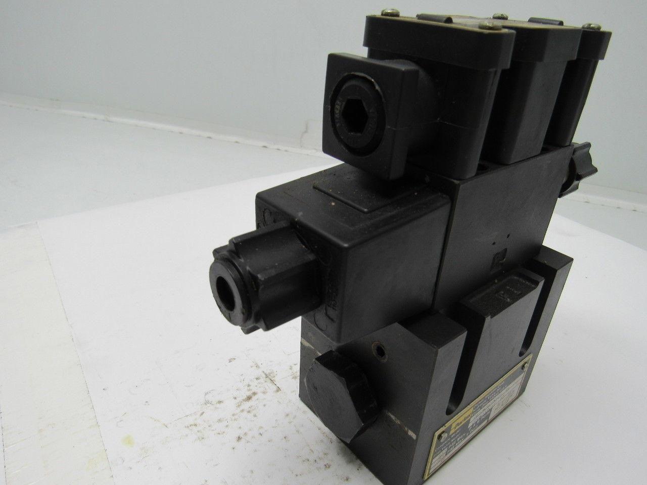 Parker Complete Mod D31VW20D4NYCF Pilot Valve Mod D1VW20DNYCF Hydraulic Valve