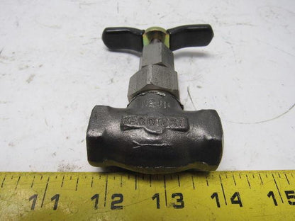 Kerotest N28B 1/4" In-Line Union Bonnet Needle Valve
