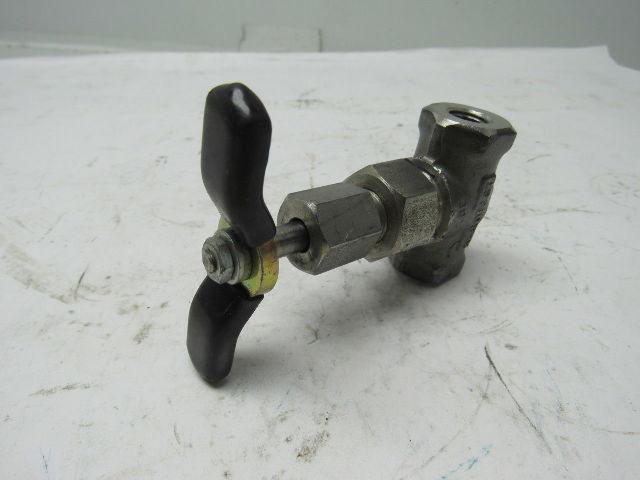 Kerotest N28B 1/4" In-Line Union Bonnet Needle Valve