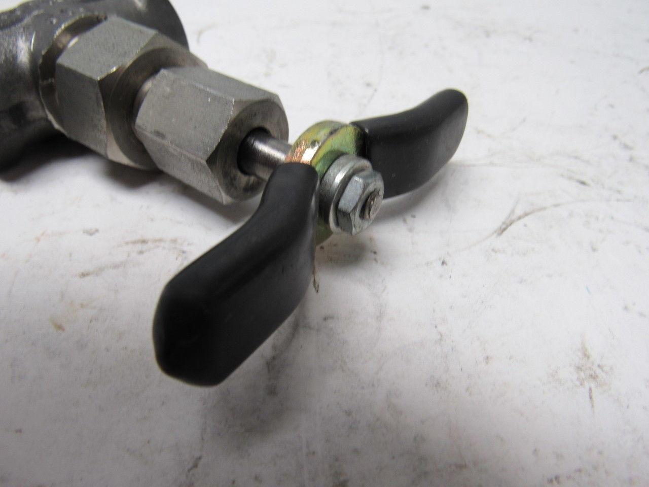 Kerotest N28B 1/4" In-Line Union Bonnet Needle Valve