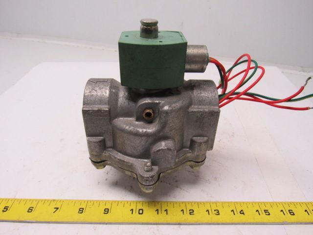 Asco 2-Way Solenoid Valve 1-1/4" Ports