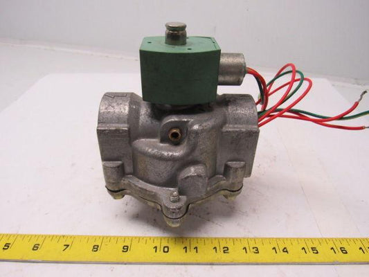 Asco 2-Way Solenoid Valve 1-1/4" Ports