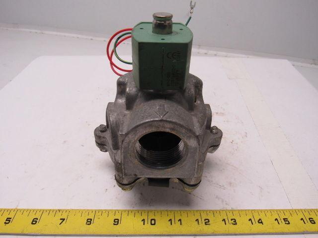 Asco 2-Way Solenoid Valve 1-1/4" Ports