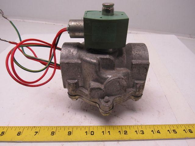 Asco 2-Way Solenoid Valve 1-1/4" Ports