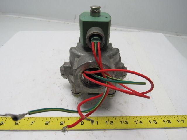 Asco 2-Way Solenoid Valve 1-1/4" Ports