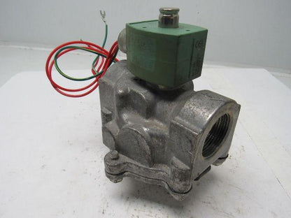 Asco 2-Way Solenoid Valve 1-1/4" Ports