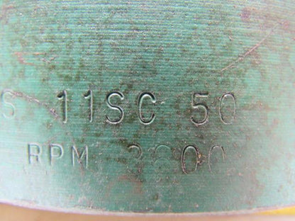 TB Woods 11SC50 Shaft Coupling Cast Iron 2-7/8" Bore 8-5/8" Dia 3600 RPM Max