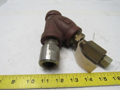 Engineering Resources Steam Gard Trap W/ Strainer & Blowdown Valve 3/4" NPT