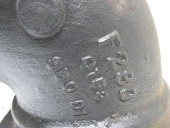 Clow Water Systems 10" 90 Degree Elbow Short Radius Flanged F280, C153, 350 DI