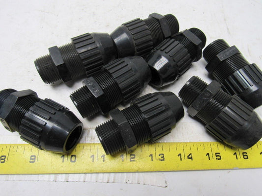 Thomas&Betts 2675 Liquidtight Strain Relief Connector 3/4"x Straight Lot Of 8