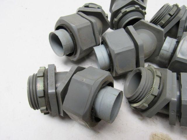 Carlon LT30-F 1" 45 Degree Carflex Liquidtight Fitting Lot of 9