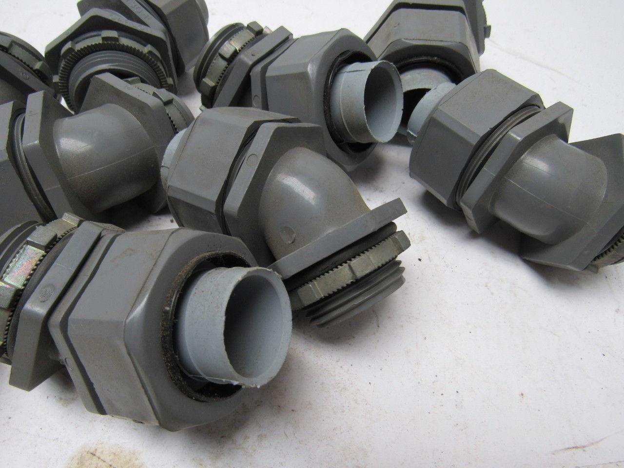 Carlon LT30-F 1" 45 Degree Carflex Liquidtight Fitting Lot of 9