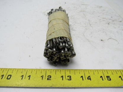 1/8" X 4-1/2" Stainless Steel Cotter Pin Extended Prong Chisel Point Lot of 100