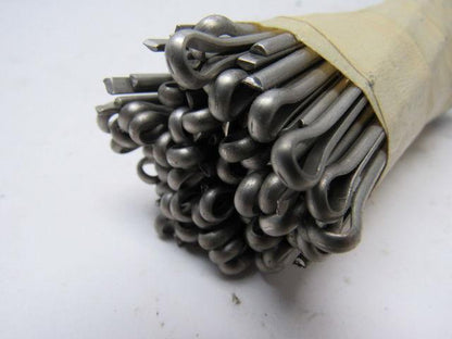 1/8" X 4-1/2" Stainless Steel Cotter Pin Extended Prong Chisel Point Lot of 100