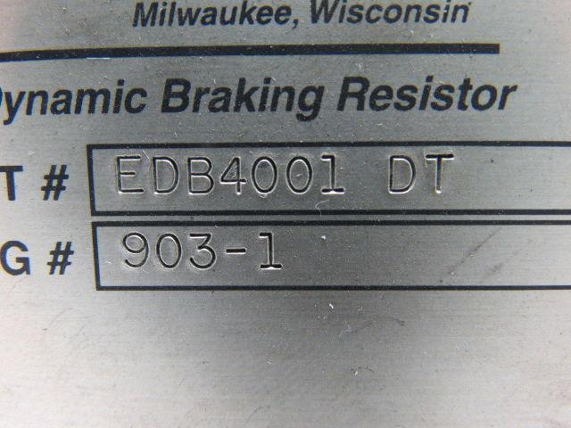 Electromotive Systems EDB4001 DT Dynamic Braking Resistor