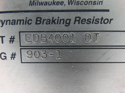 Electromotive Systems EDB4001 DT Dynamic Braking Resistor
