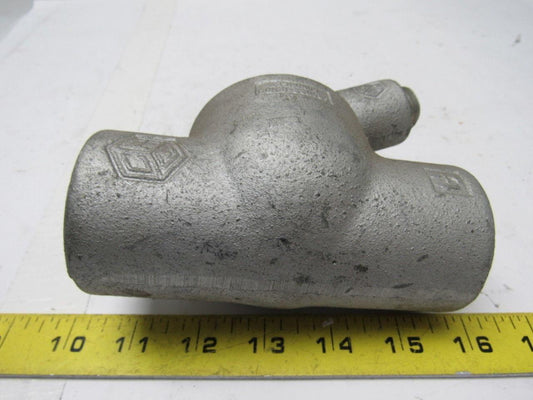Crouse Hinds ESZ 4 1-1/4" Explosion Proof Sealing Fitting w/ Drain
