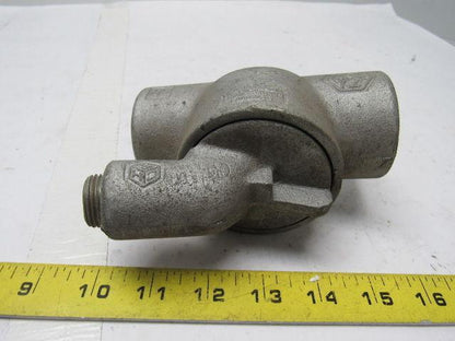 Crouse Hinds ESZ 4 1-1/4" Explosion Proof Sealing Fitting w/ Drain
