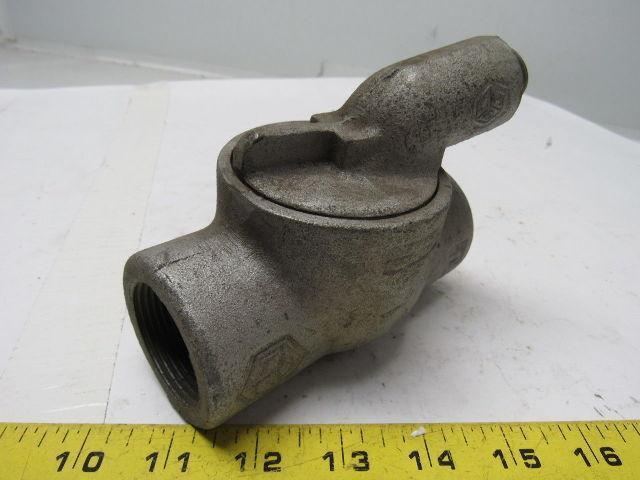 Crouse Hinds ESZ 4 1-1/4" Explosion Proof Sealing Fitting w/ Drain