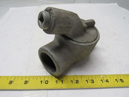 Crouse Hinds ESZ 4 1-1/4" Explosion Proof Sealing Fitting w/ Drain