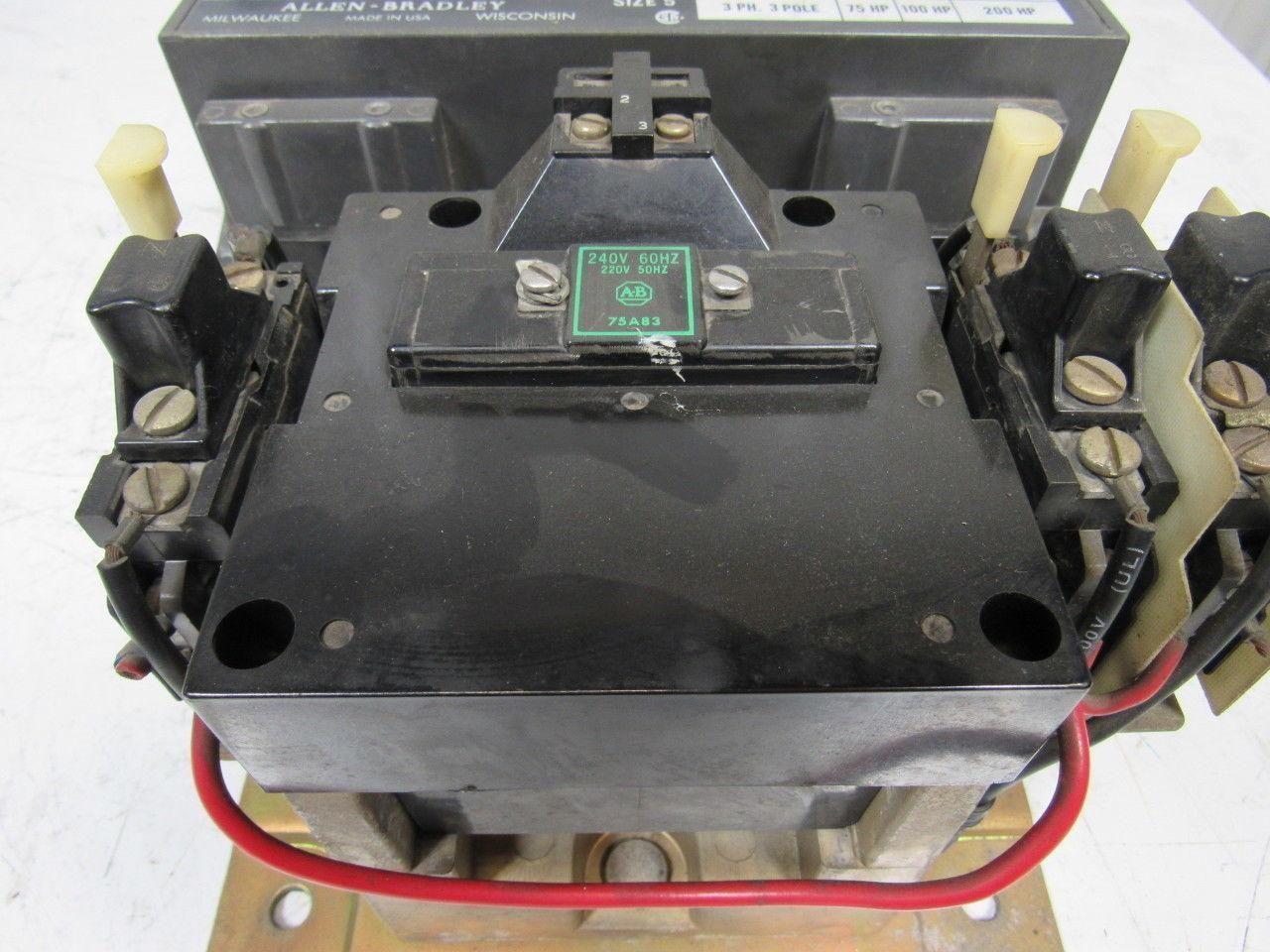 Allen-Bradley 709-F0A103 Series K Size 5 Starter Contactor