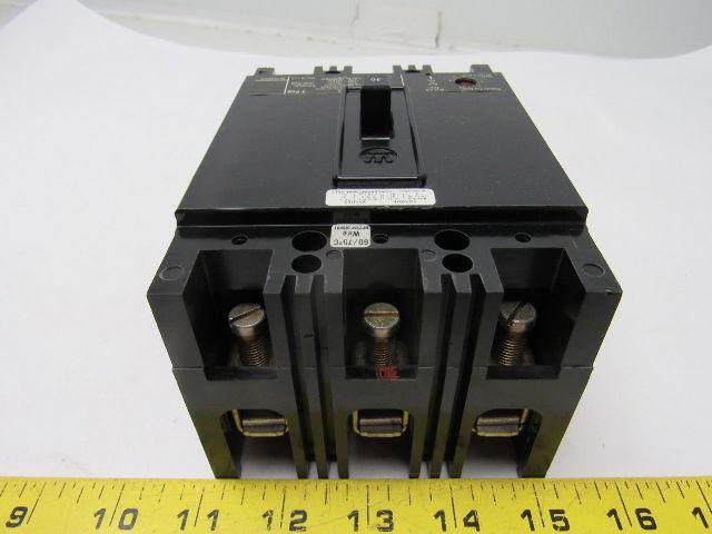 Westinghouse FB3270MRL Magnetic Only 3 Pole 30A 600V Trip 270 Hi 90 Lo