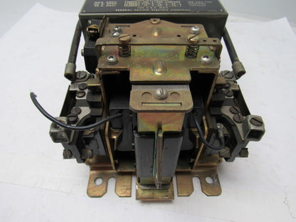 Federal Pacific Class 4204 Style BU33 Series B Size 3 Magnetic Starter600V 50 HP