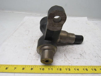 Left & Right Forklift Spindle 1-3/8" & 1-1/2" Knuckle 1-1/4-18 Male Lot of 2