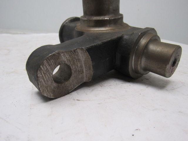 Left & Right Forklift Spindle 1-3/8" & 1-1/2" Knuckle 1-1/4-18 Male Lot of 2