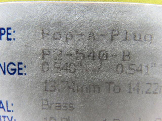 Curtis Wright P2-540-B Pop-A-Plug Heat Exchanger Tube Plugging System