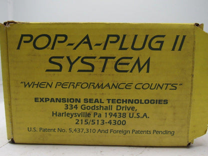 Curtis Wright P2-560-B Heat Exchanger Pop-A-Plug Tube Plugging System