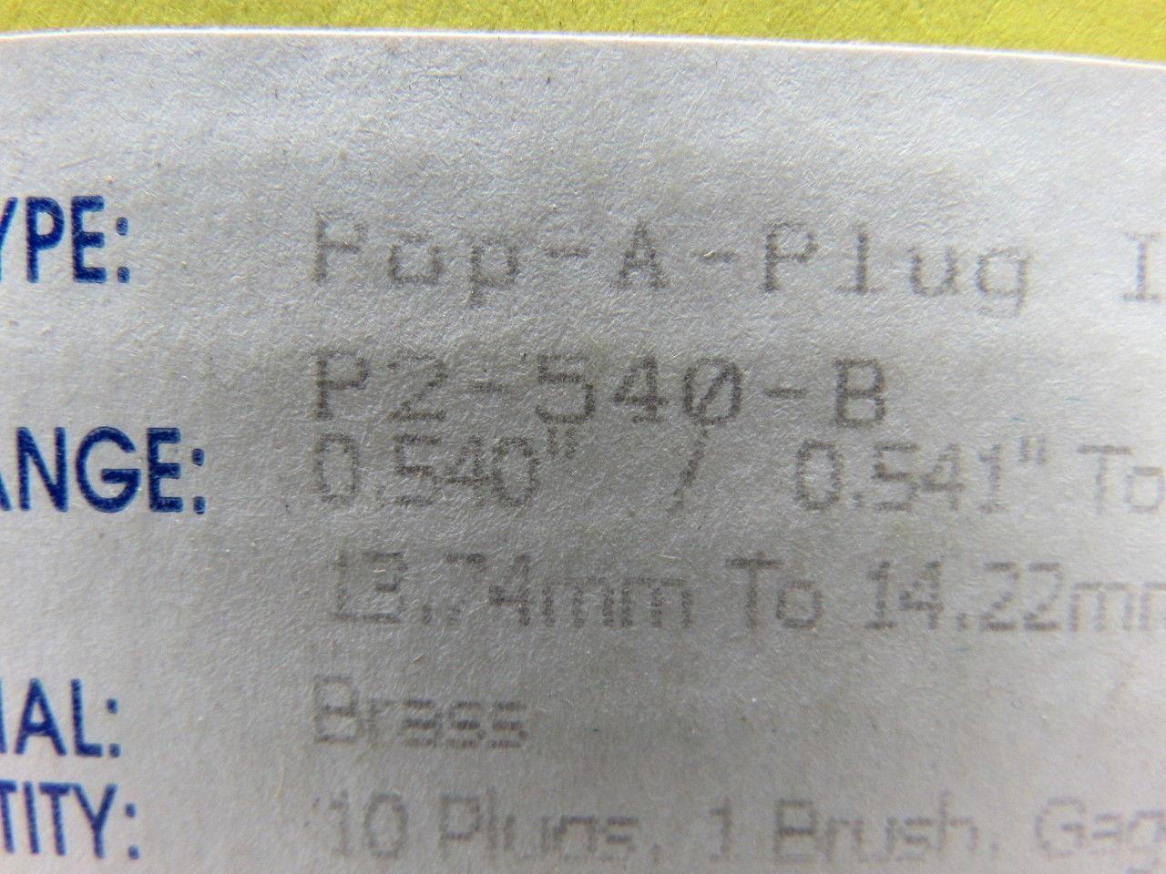 Curtis Wright P2-540-B Pop-A-Plug Heat Exchanger Tube Plugging System