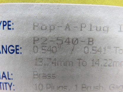 Curtis Wright P2-540-B Pop-A-Plug Heat Exchanger Tube Plugging System