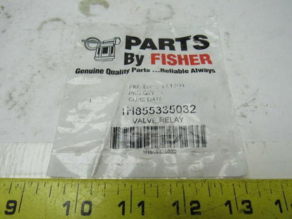 Fisher 1H855335032 Relay Valve For Type 472 Air Cylinder Actuator