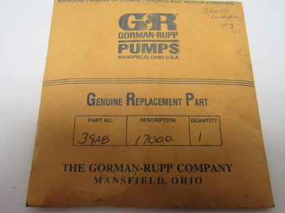 Gorman Rupp 3928 17000 Stainless Steel Replacement Spring Center Seal