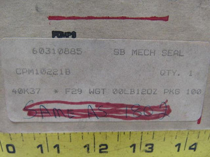 IR Ingersoll Rand CPM10221B Mechanical Pump Seal Kit Replacement Part