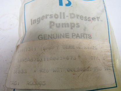 Ingersoll -Dresser 1895A875X11A001-673 Brass Shaft Sleeve Pump Part