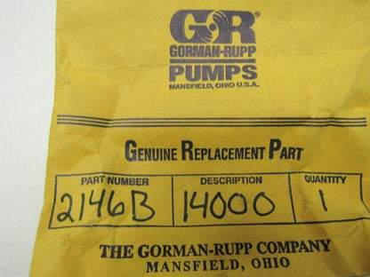 Gorman Rupp 2146B 14000 Bronze Replacement Shaft Sleeve