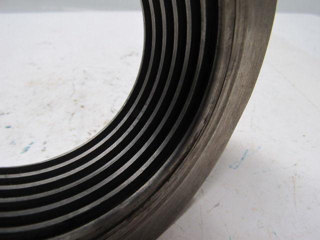 Whitworth BSW Steel Hex Nut 2-1/2-6" RH Fine Thread 3-3/4" Wide 1-1/4"Thick 6tpi