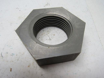 Whitworth BSW Steel Hex Nut 2-1/2-6" RH Fine Thread 3-3/4" Wide 1-1/4"Thick 6tpi