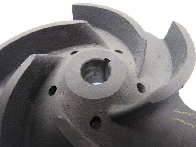 Ingersoll Dresser 4-1/2" Pump Impeller Cast Iron 9/16" Bore