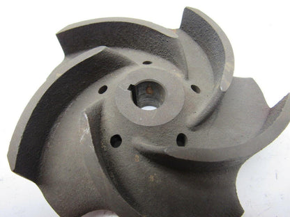 Ingersoll Dresser 4-1/2" Pump Impeller Cast Iron 9/16" Bore