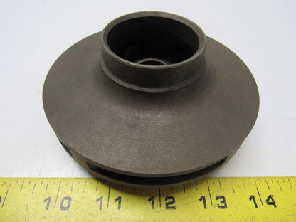 IR Ingersoll Rand 4-3/4" OD 5 Vane Cast iron Pump Impeller 3/4" Bore
