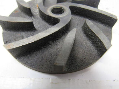 Ruthman RMC 244 Pump Impeller 3.436"{ OD x .500" Thick With Threaded Center