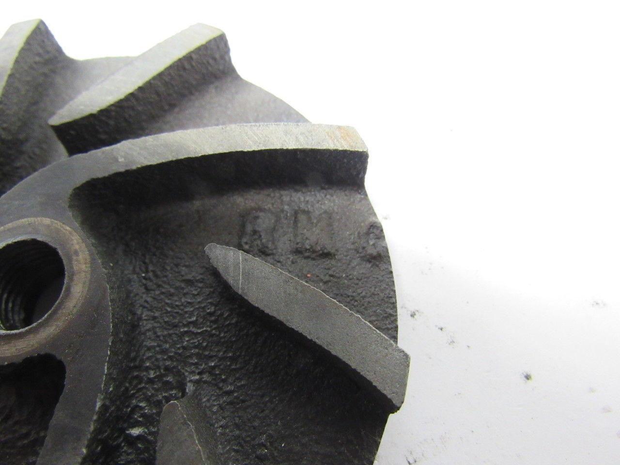 Ruthman RMC 244 Pump Impeller 3.436"{ OD x .500" Thick With Threaded Center