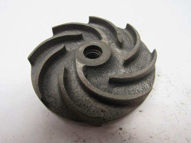 Ruthman Gusher 2440 Pump Impeller 3.5 OD x 47/64" Thick M12-1.75 Threaded Hole