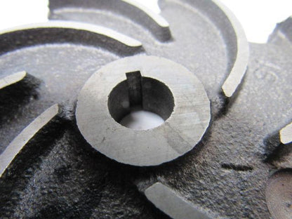 Gusher 6061 Pump Impeller 4-1/8" Diameter 1/2" Thick 1/2" Bore