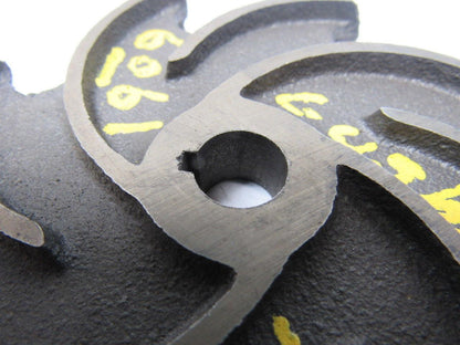 Gusher 6061 Pump Impeller 4-1/8" Diameter 1/2" Thick 1/2" Bore